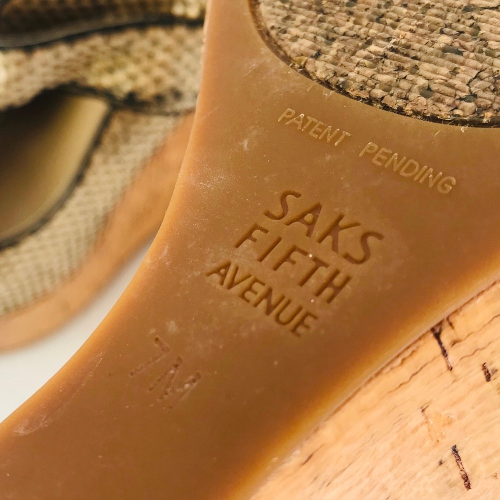 Women's Metallic Coco Mary Jane Wedge Platforms - Picture 4 of 8